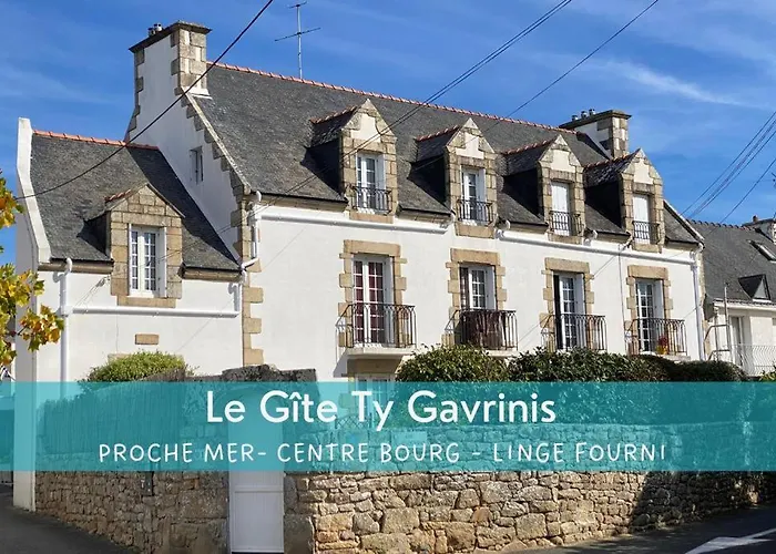 Ty Gavrinis - T2- Centre Bourg - 100M De La Mer
